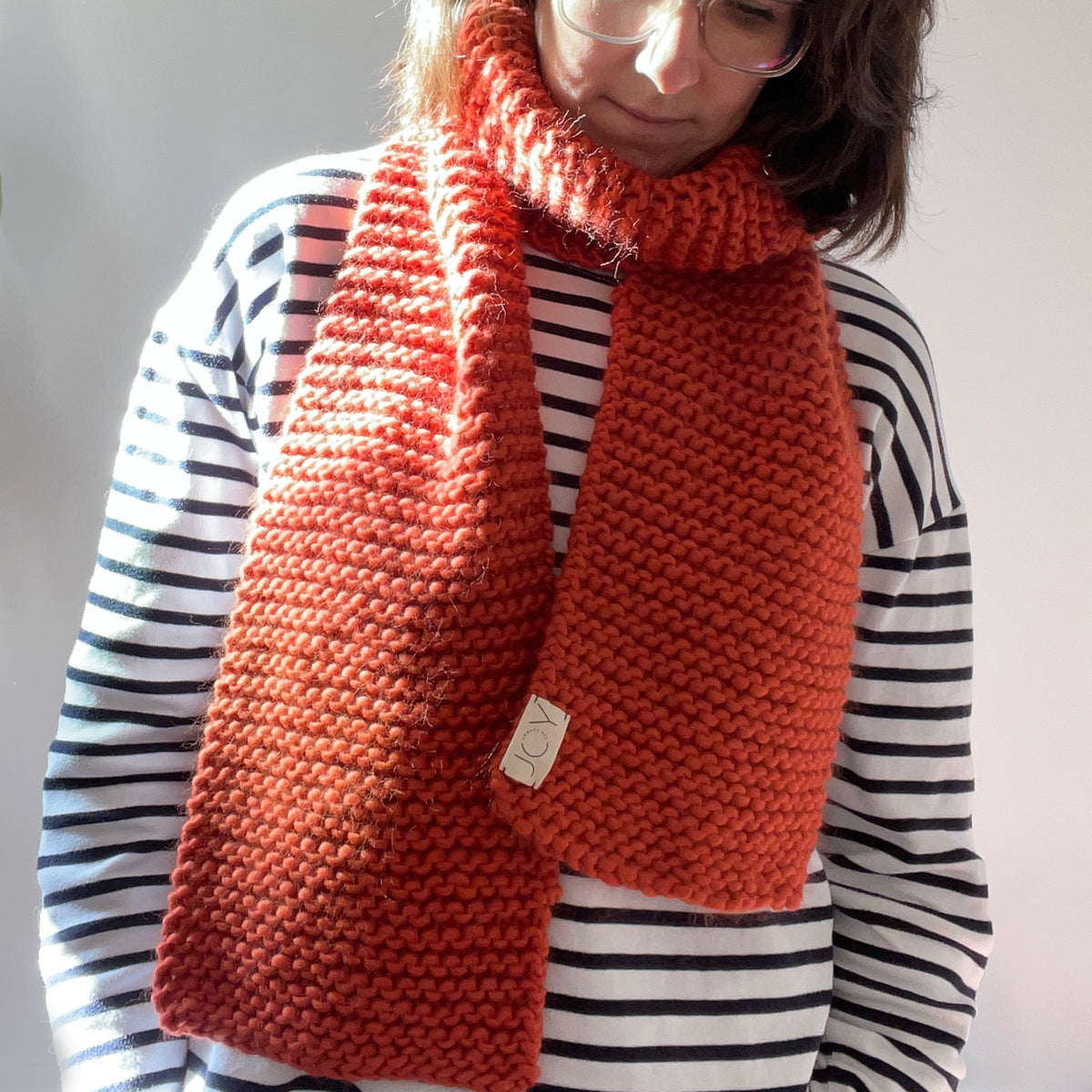 Hand Knitted Scarf – Joy Twenty Six